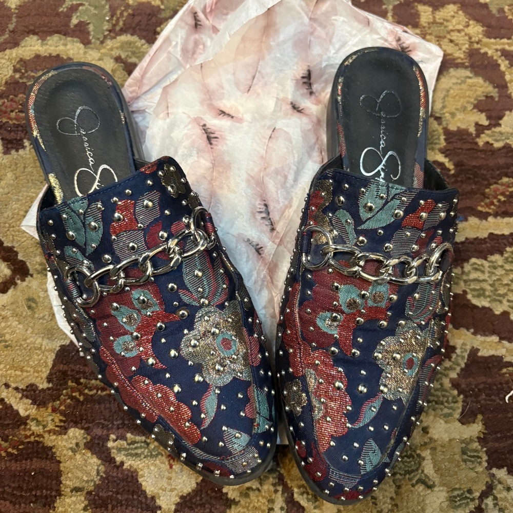 Jessica Simpson slides